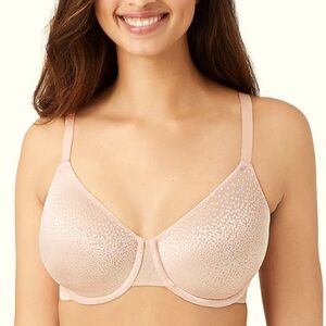 Wacoal Back Appeal Underwire Bra - 38C - Rose Dust